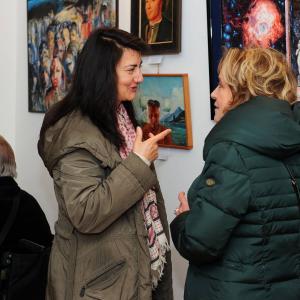 Foto del Vernissage LiveArtRoma II° Edizione -  12 Marzo 2016