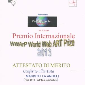 Fifth to WWArP World Web ArtPrize 2013