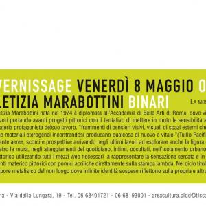 "binari"mostra personale di letizia marabottini