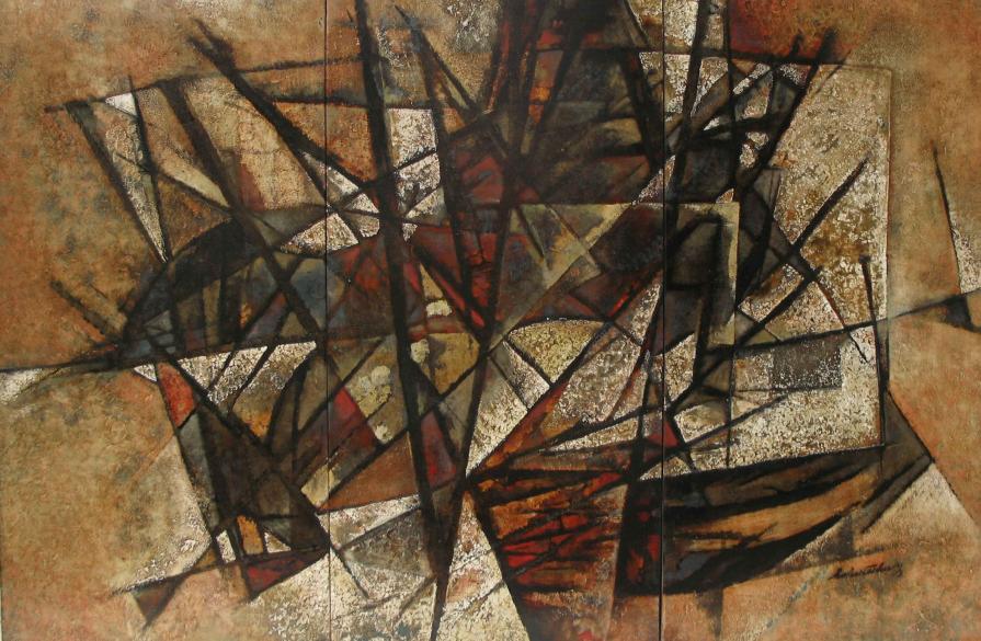 White Composition by Ho Huu Thu