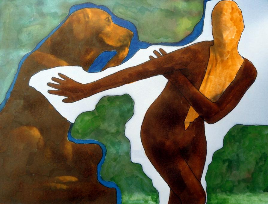 IGNORING WESTERN FIGURE