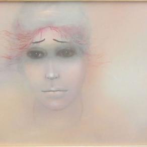 Sandro Zanellati (Italia) - Pierrot - Olio Tela - 40 X 30