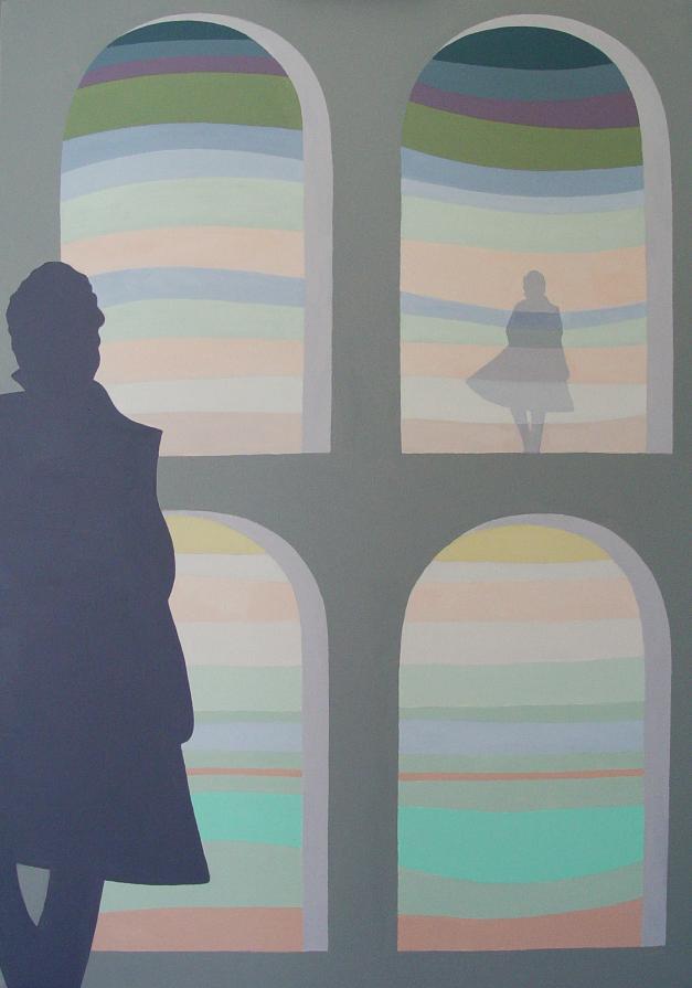 “Presenza”, Sanremo 2015 – acrilico su tela 