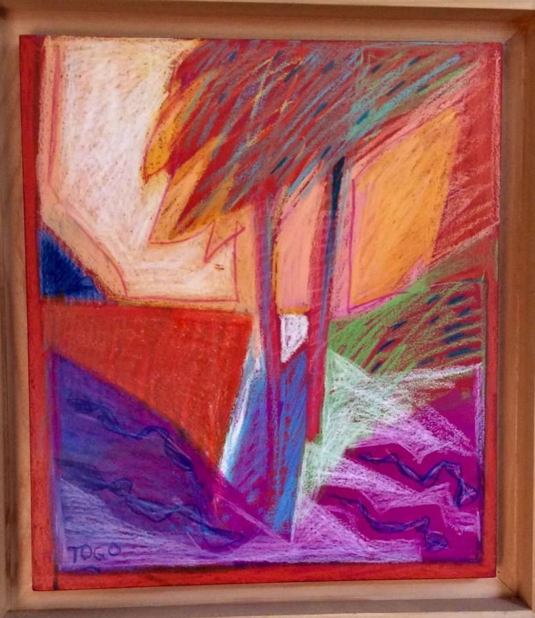 Togo - Sensazioni - Pastelli ad olio su tavola - 30 x 34