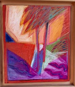 Togo - Sensazioni - Pastelli ad olio su tavola - 30 x 34