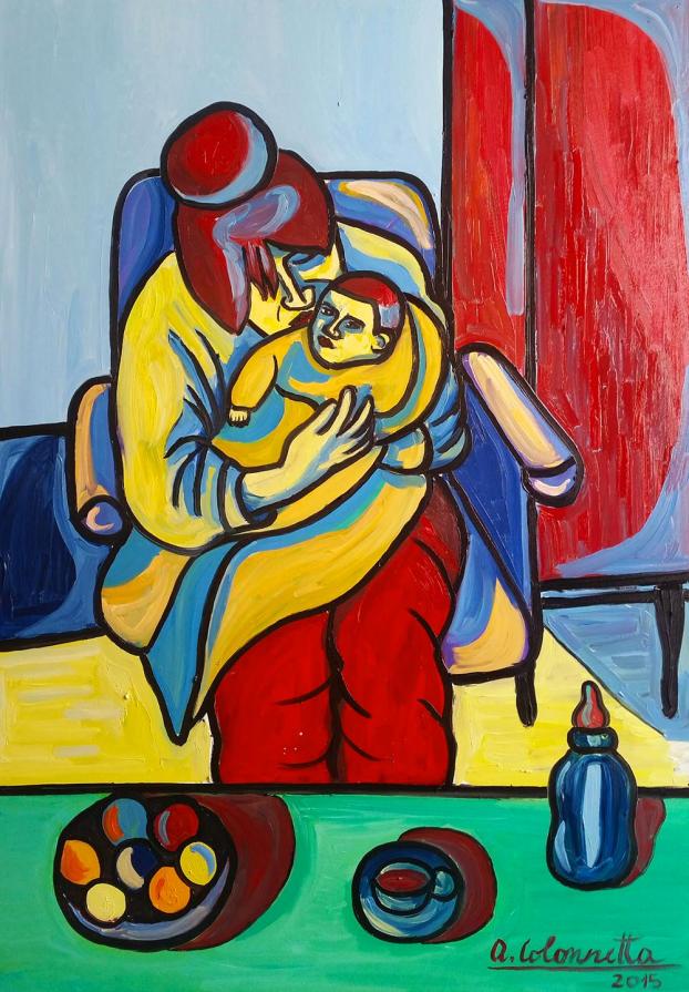 Nonna con bambino (ciclo dei Nonni, opera 1) - Grandma with child (Grandparents’ cycle, work 1)