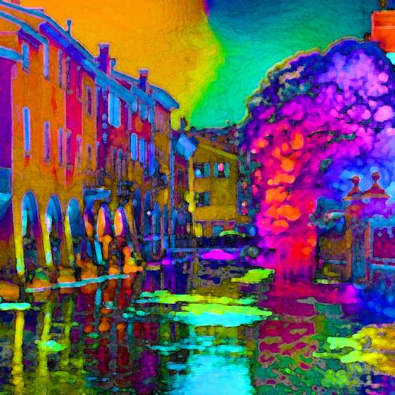 Treviso la tranquilla vita cittadina...!!!