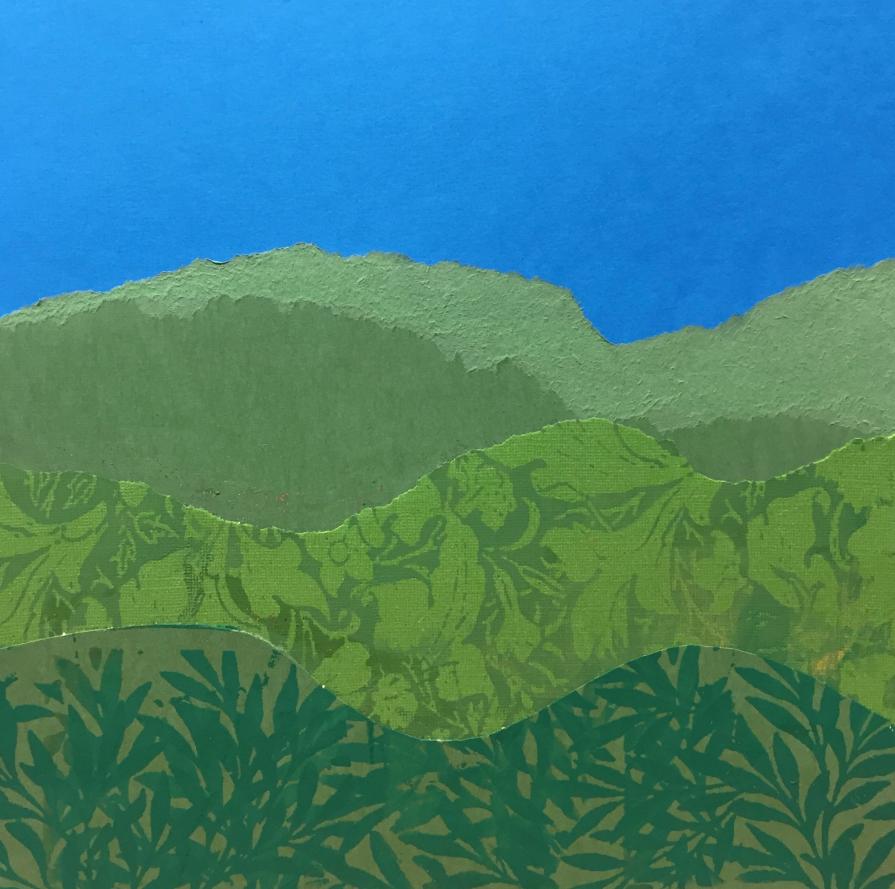 Green Hills Blue Sky