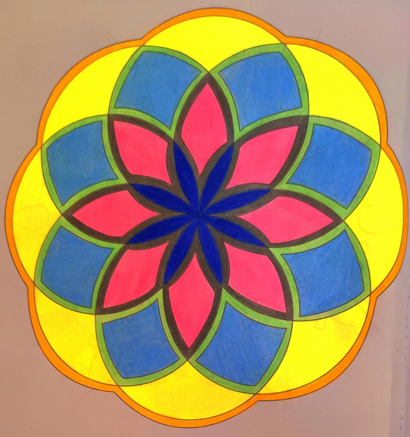 Keep me calm mandala 4