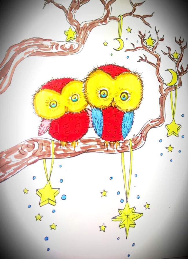 ...Nel silenzio della notte...il gufo saggio sussurra segreti al vento !!!