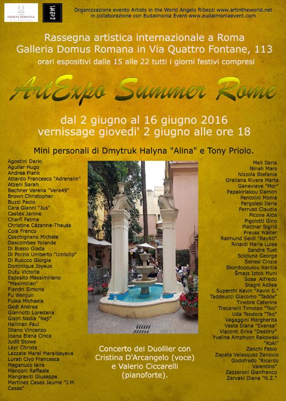 ArtExpo Summer Rome