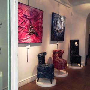 Le sedie parlanti - Personale Daniela de Scoprio