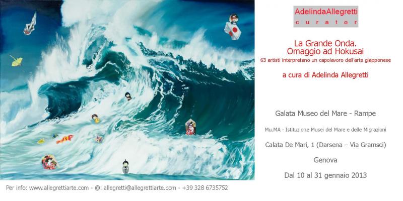La Grande Onda. Omaggio ad Hokusai La Grande Onda. Omaggio ad Hokusai