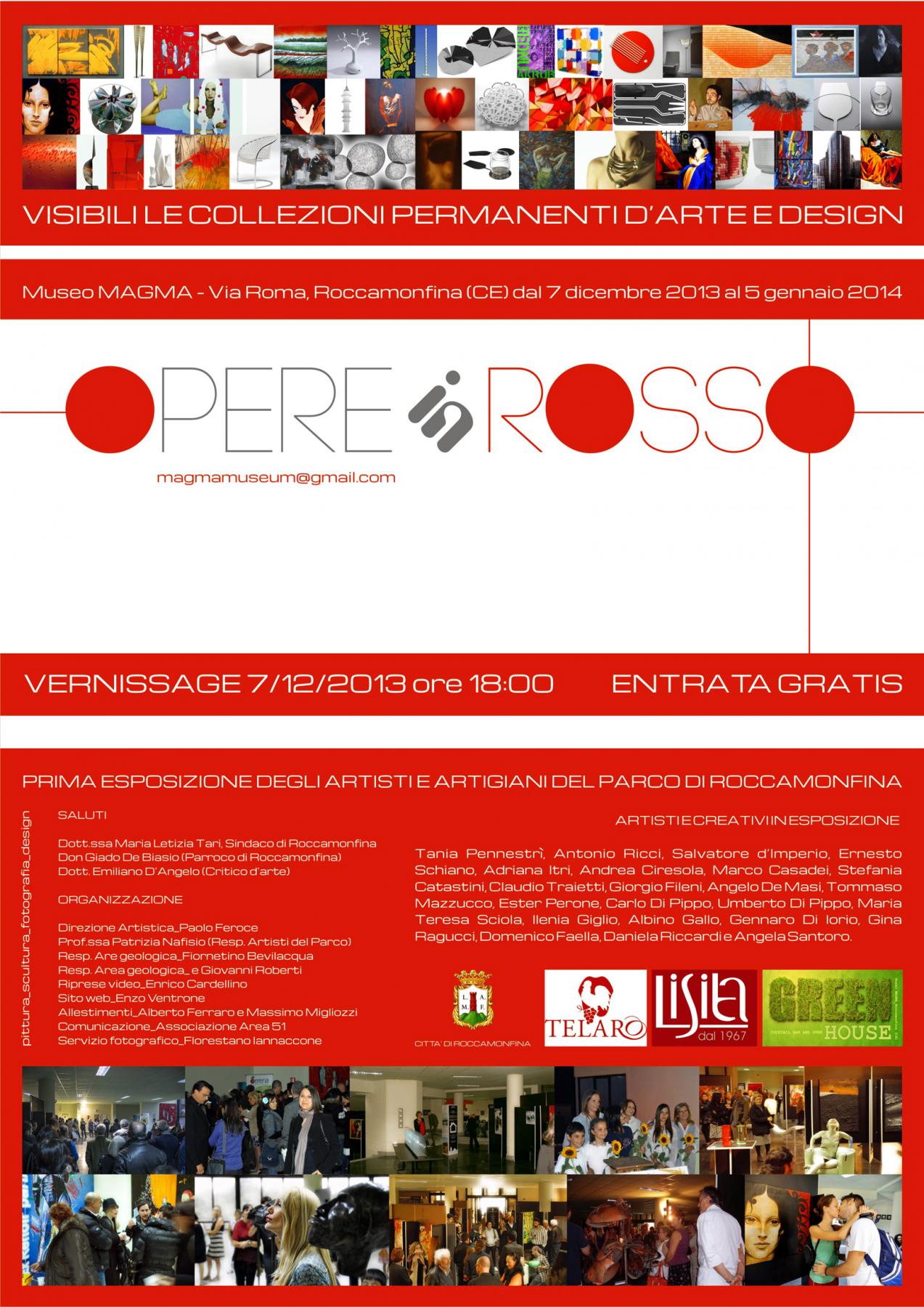 Opere in rosso