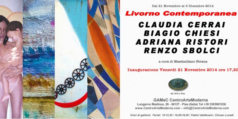 Livorno Contemporanea  ed. 2014 - Itinerari Artistici d'Italia