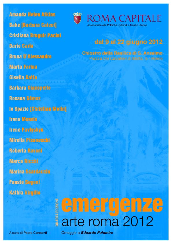Emergenze Arte Roma 2012