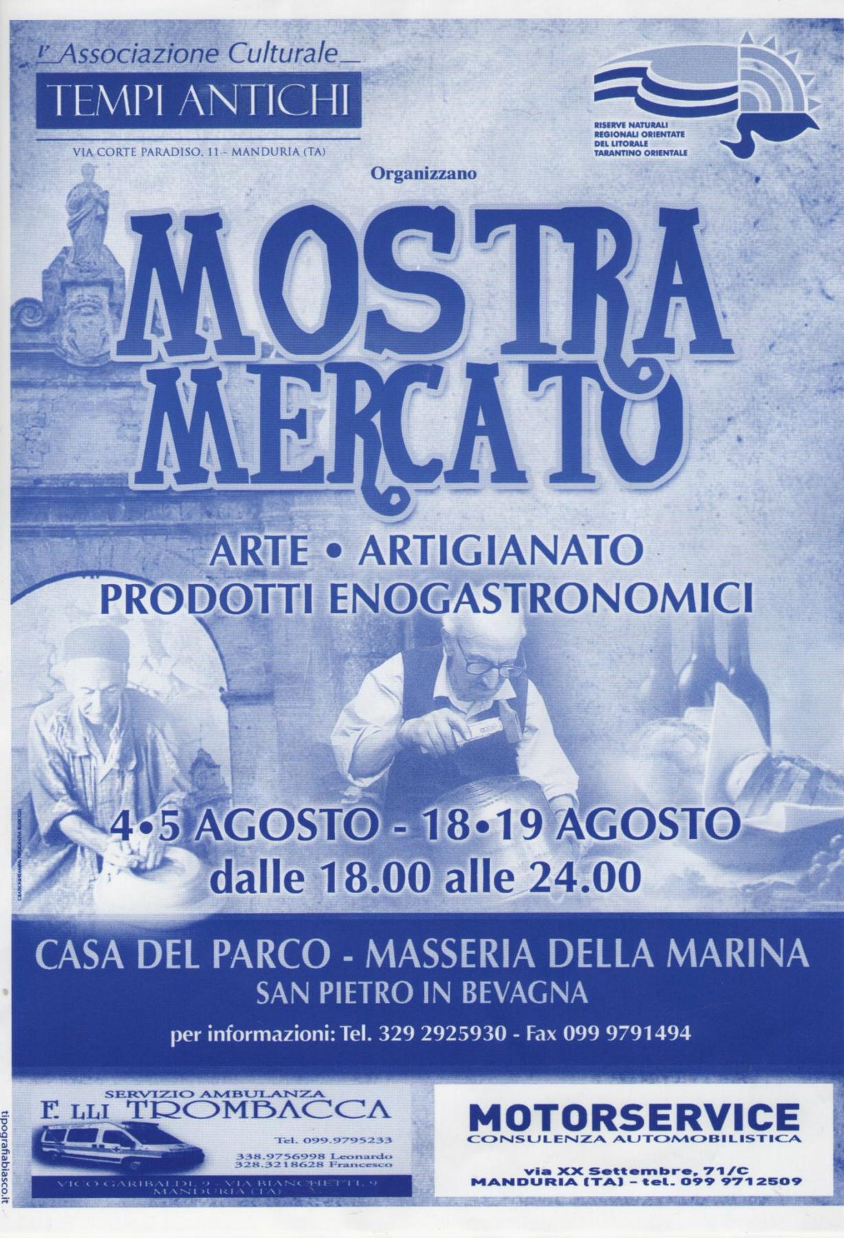 MOSTRA MERCATO