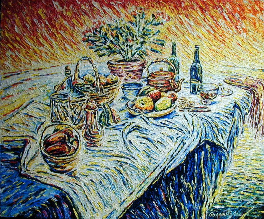 Natura morta con geranio