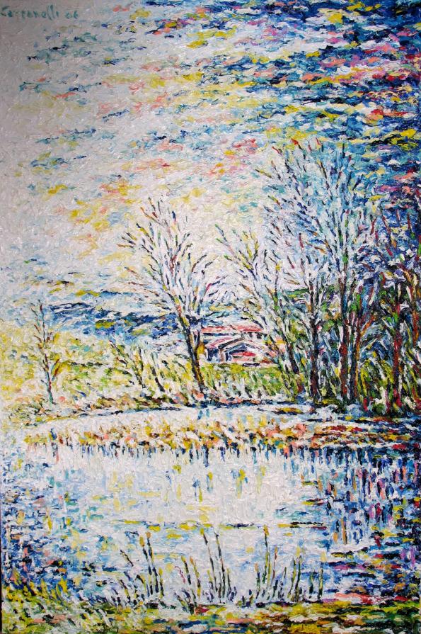 Inverno al poggiolo di Monte Sole