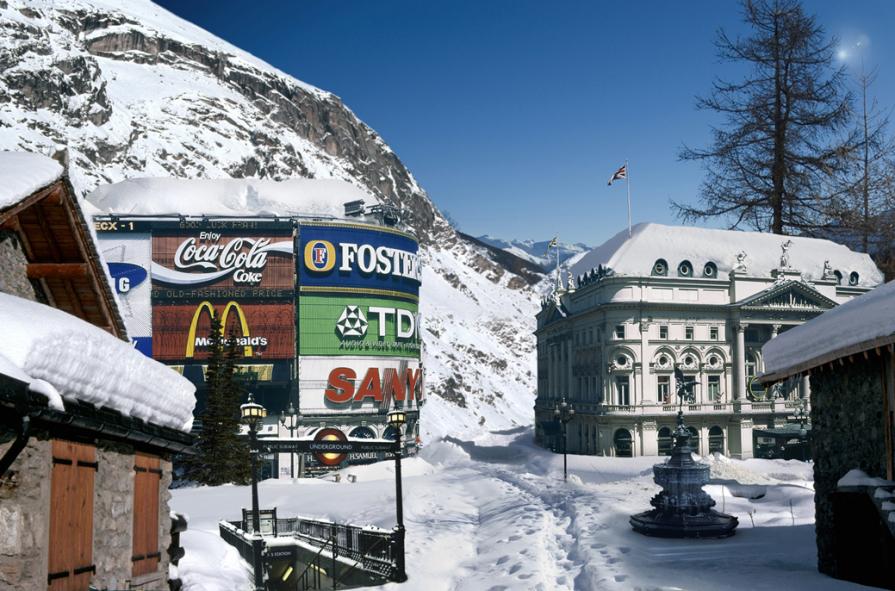le impronte del silenzio. Londra - Piccadilly Circus