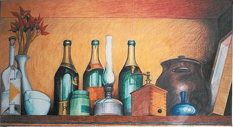 Sopraporta col macinino da caffè