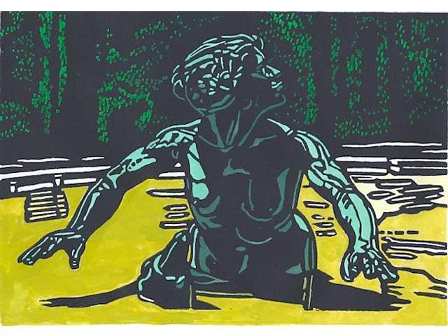 Fountain of Life. Woman.