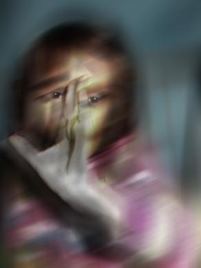 prigioniera immersa nei colori affoghi............