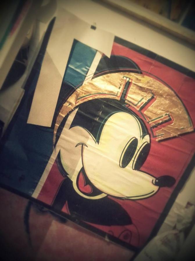 Micke Mouse "omaggio a Andy Warhol" Micke Mouse "omaggio a Andy Warhol"