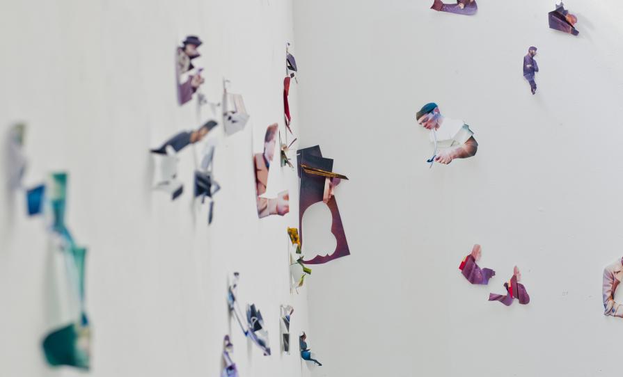 Farewells wall-based sculptures