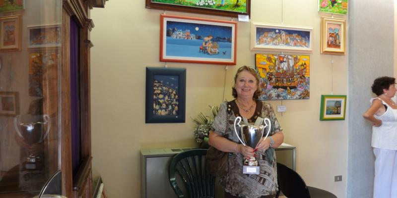 Premio ricevuto (coppa d'argento) Premio ricevuto (coppa d'argento)