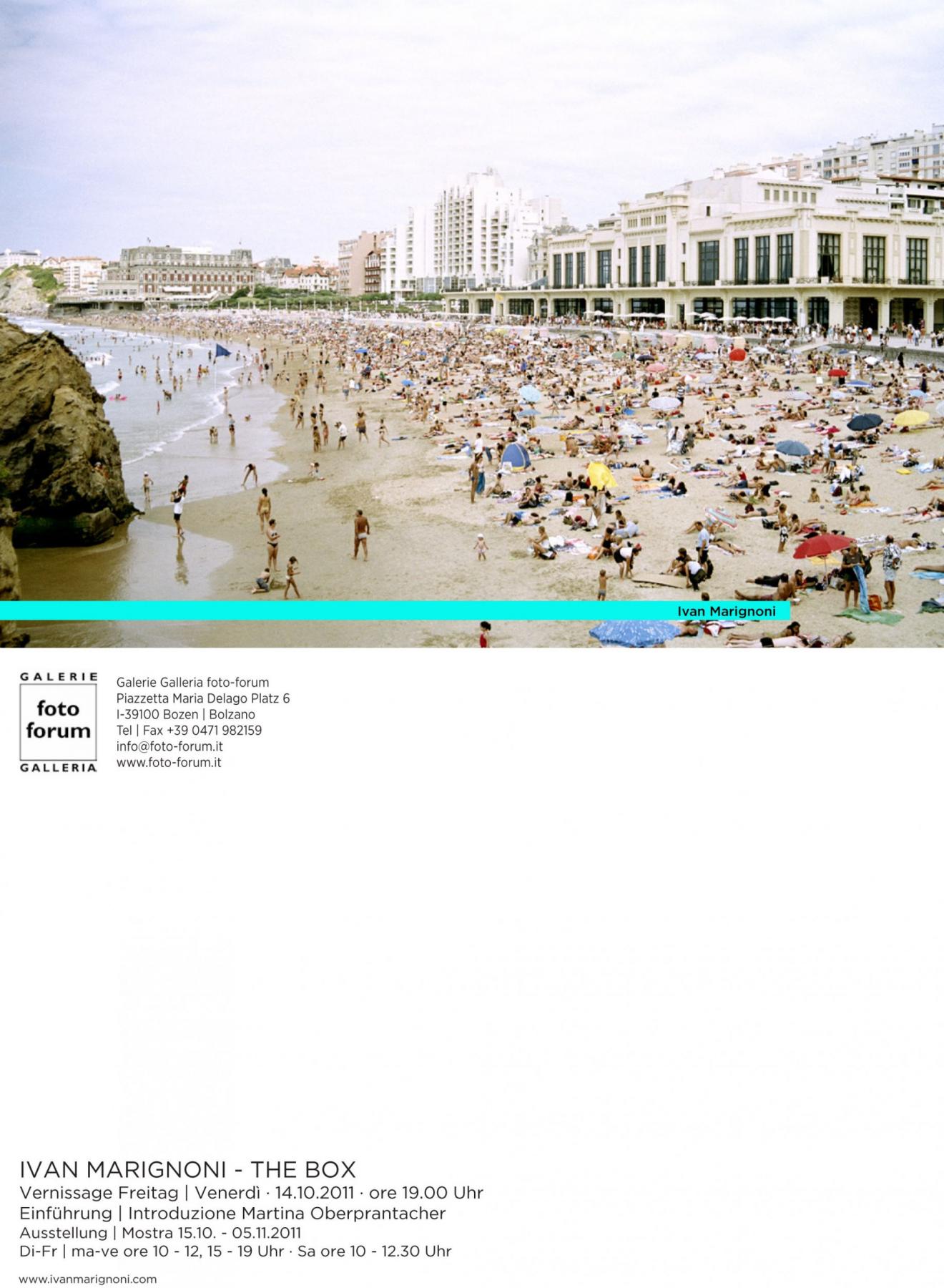IVAN MARINGONI - THE BOX - Galleria Fotorum 