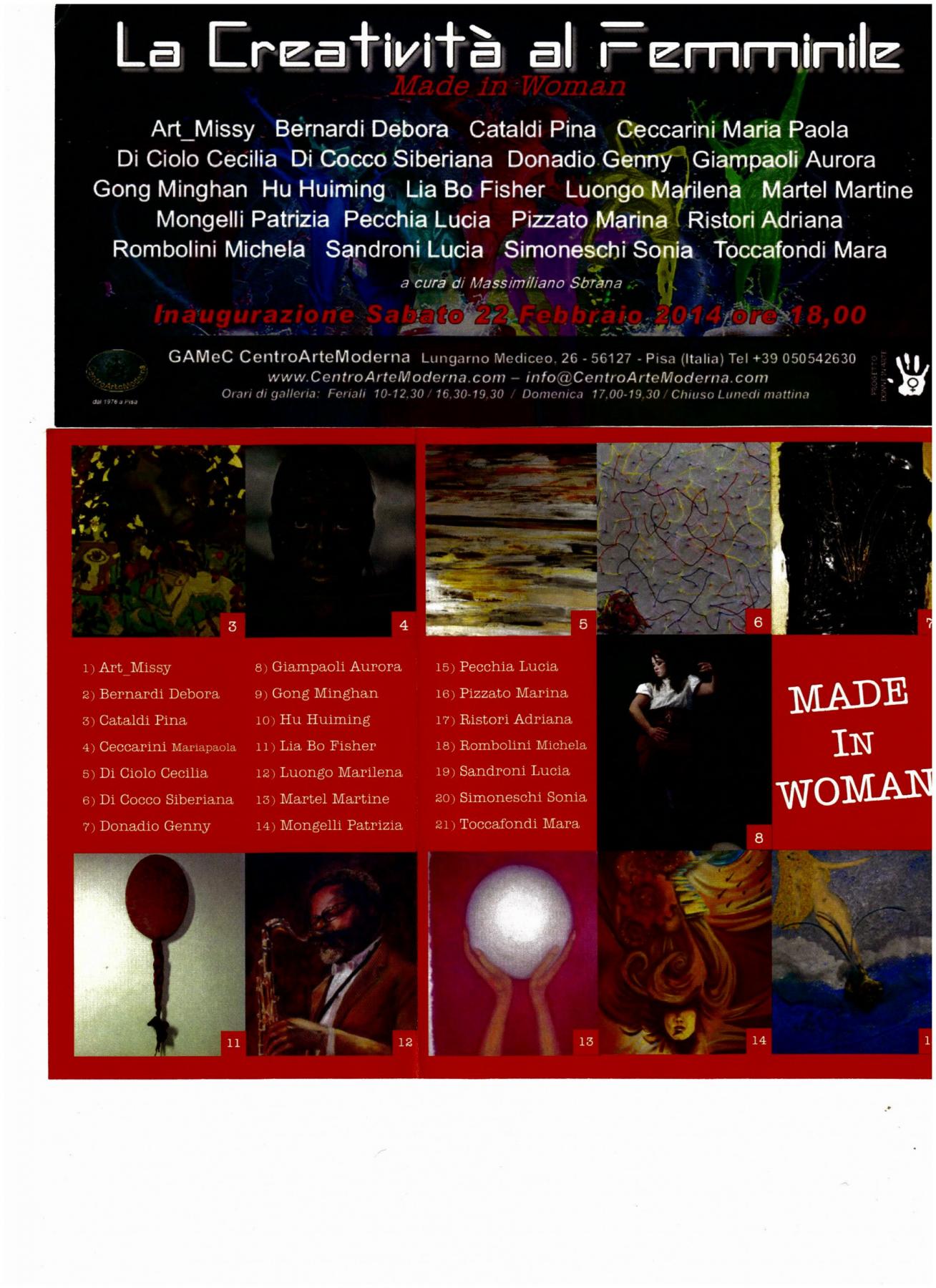 Made in Woman / La creatività al Femminile Made in Woman / La creatività al Femminile