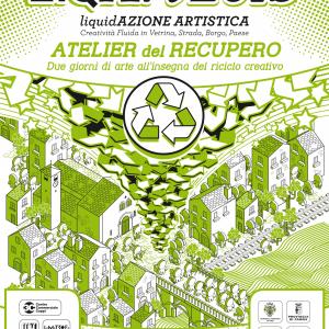 LiquidAZIONE ARTISTICA. Creatività fluida in vetrina, strada, borgo, paese