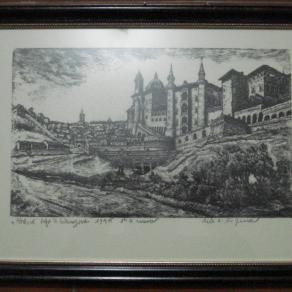 Umberto Franci - Urbino dopo la liberazione 1945