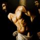 CRISTO ALLA COLONNA -OMAGGIO A CARAVAGGIO