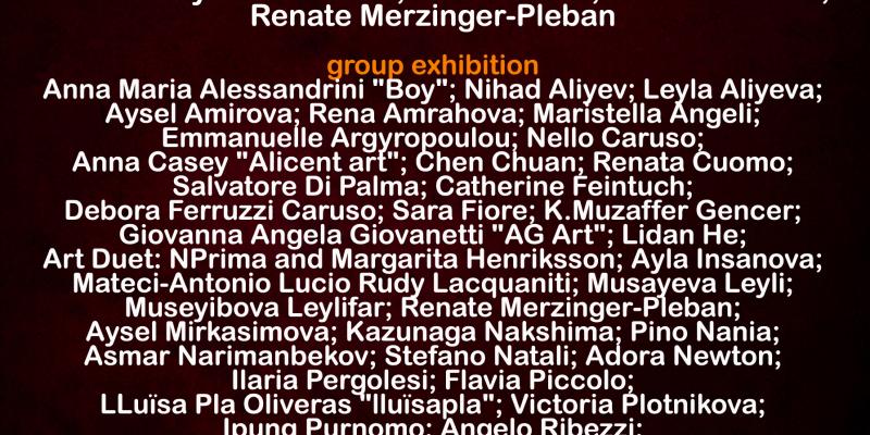 Maristella Angeli, will participate in the International Art Exhibition "Art Shopping for Christmas 2019", Rome