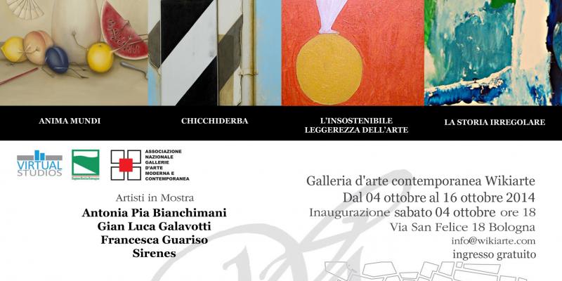 Personal exhibition of A. P. Bianchimani, F. Guariso, GL Galavotti, Sirenes 