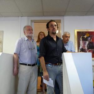 Il SEGNO 2011 - MILANO - Gaetano Fiore premiato per la miglior opera astratta Il SEGNO 2011 - MILANO - Gaetano Fiore premiato per la miglior opera astratta