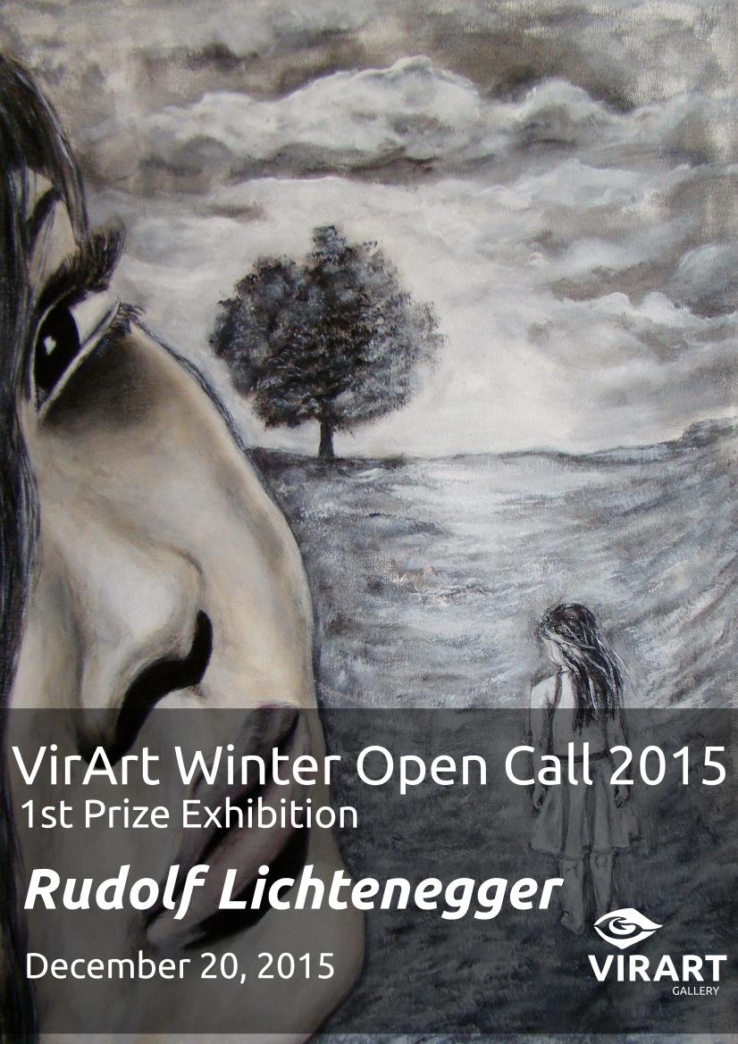  Rudolf Lichtenegger - 1st Prize at the VirArt Winter Open Call 2015 - Winner Exhibition Open Day