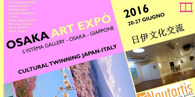 Gemellaggio culturale Giappone-Italia "OSAKA ART EXPÒ 2016" 