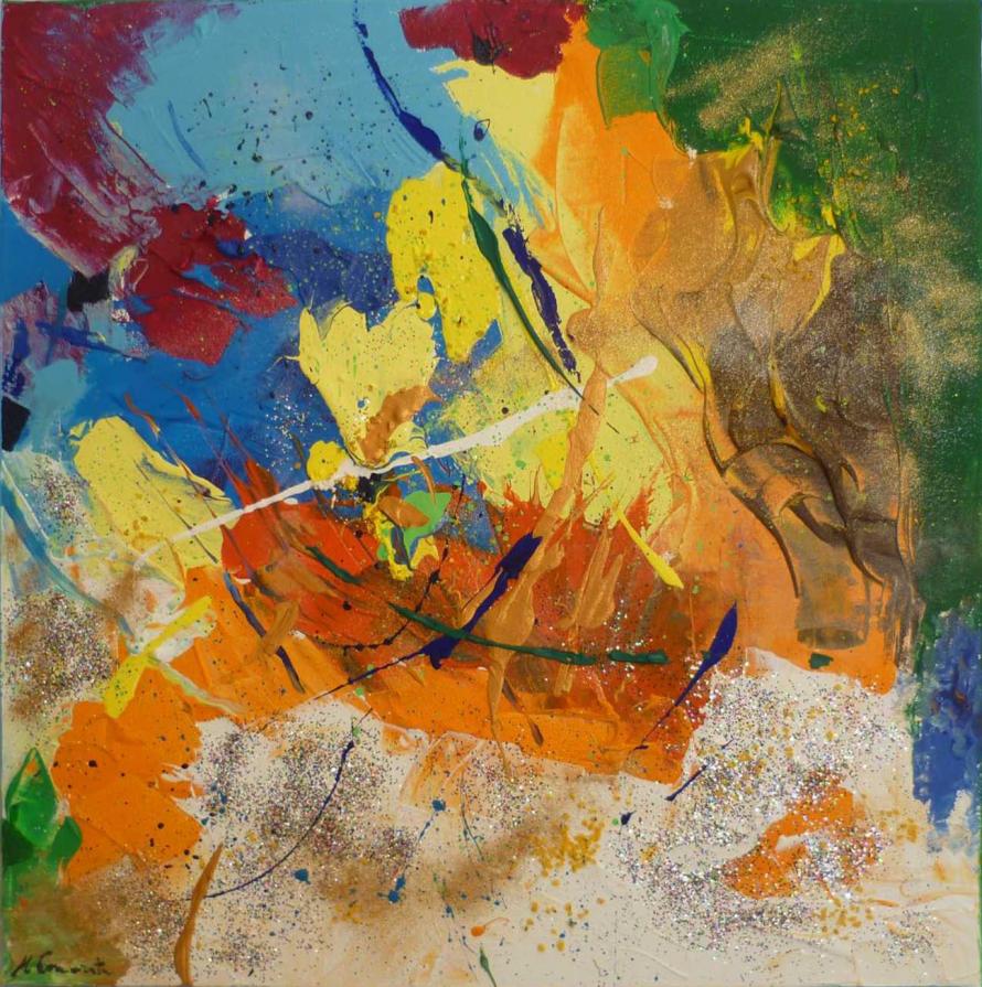 Pittura N. 36 "DE PROFUNDIS"