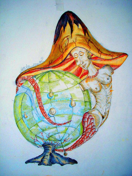 THE QUEEN OF THE WORLD