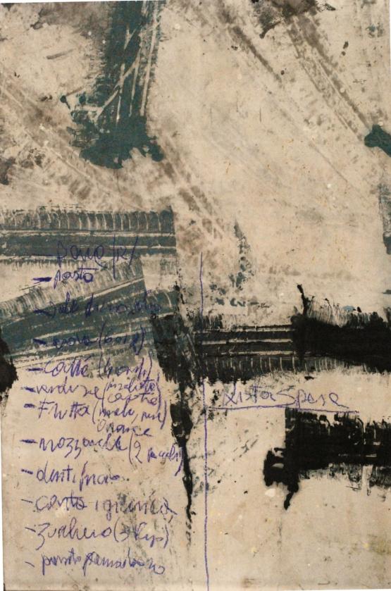 Tracce pneumatiche + lista della spesa Tracce pneumatiche + lista della spesa