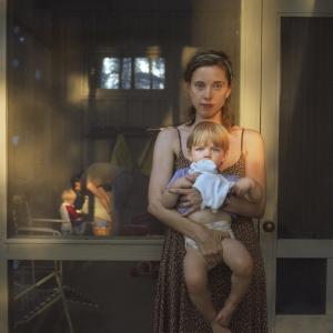 Self Portrait With Nicholas Becky And Marshall