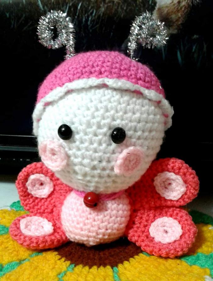 Farfalla amigurumi 