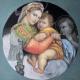 Madonna della Seggiola- omaggio a Raffaello