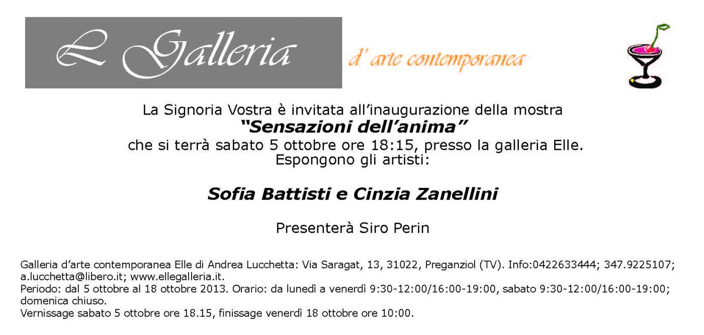 "Sensazioni dell'anima "