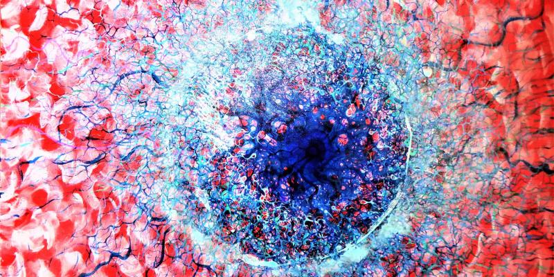 At Asylum Fantastic Fest, my work "Creation"