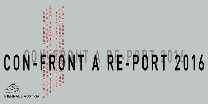 "CON-FRONT A RE-PORT 2016" in Venice, Italy