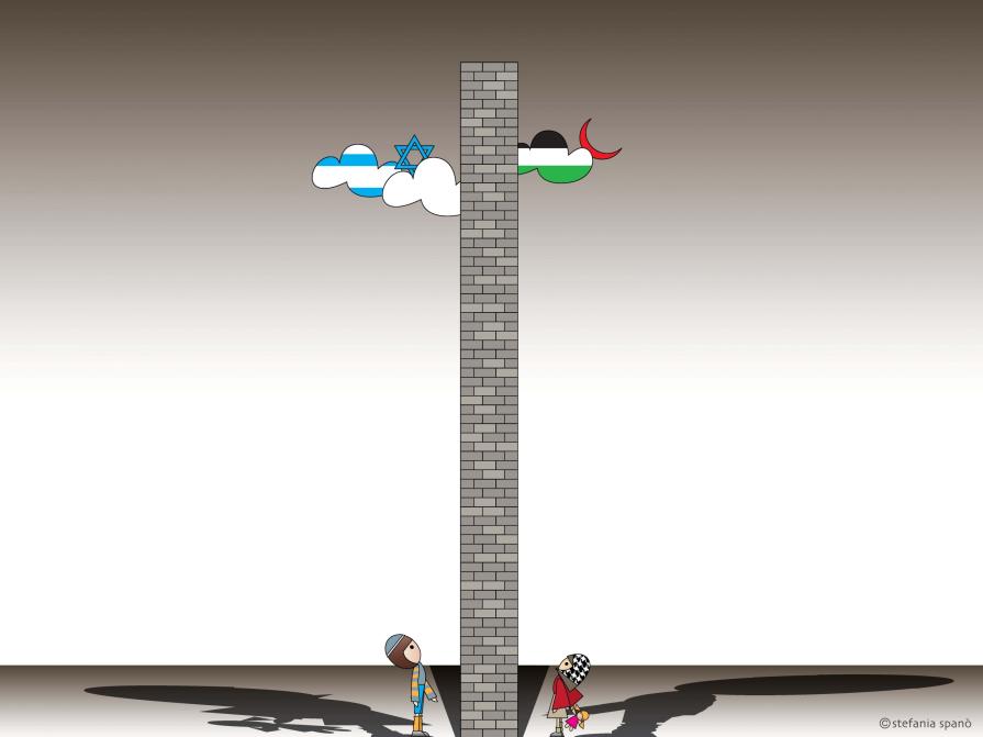 Stefania Spanò – Un muro tra due popoli Stefania Spanò – Un muro tra due popoli